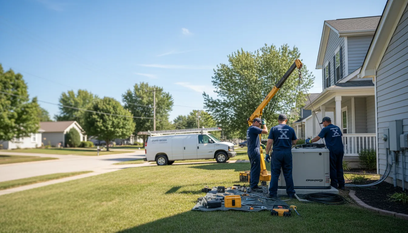 Generator Installation in Urbana, IL near me